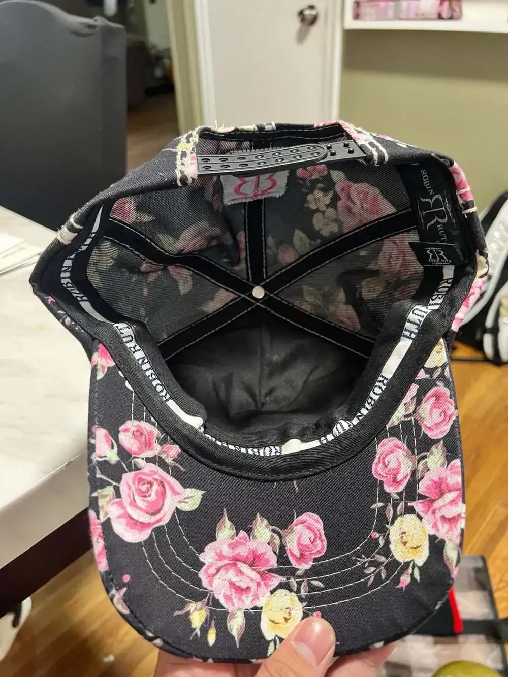 Robin Ruth New York City Floral Quilted Snapback Hat
